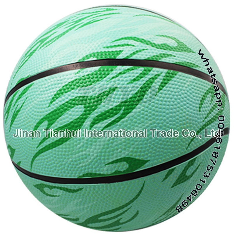 Hot Sale Customize Design Size 3 4 5 6 7 Rubber Basketball