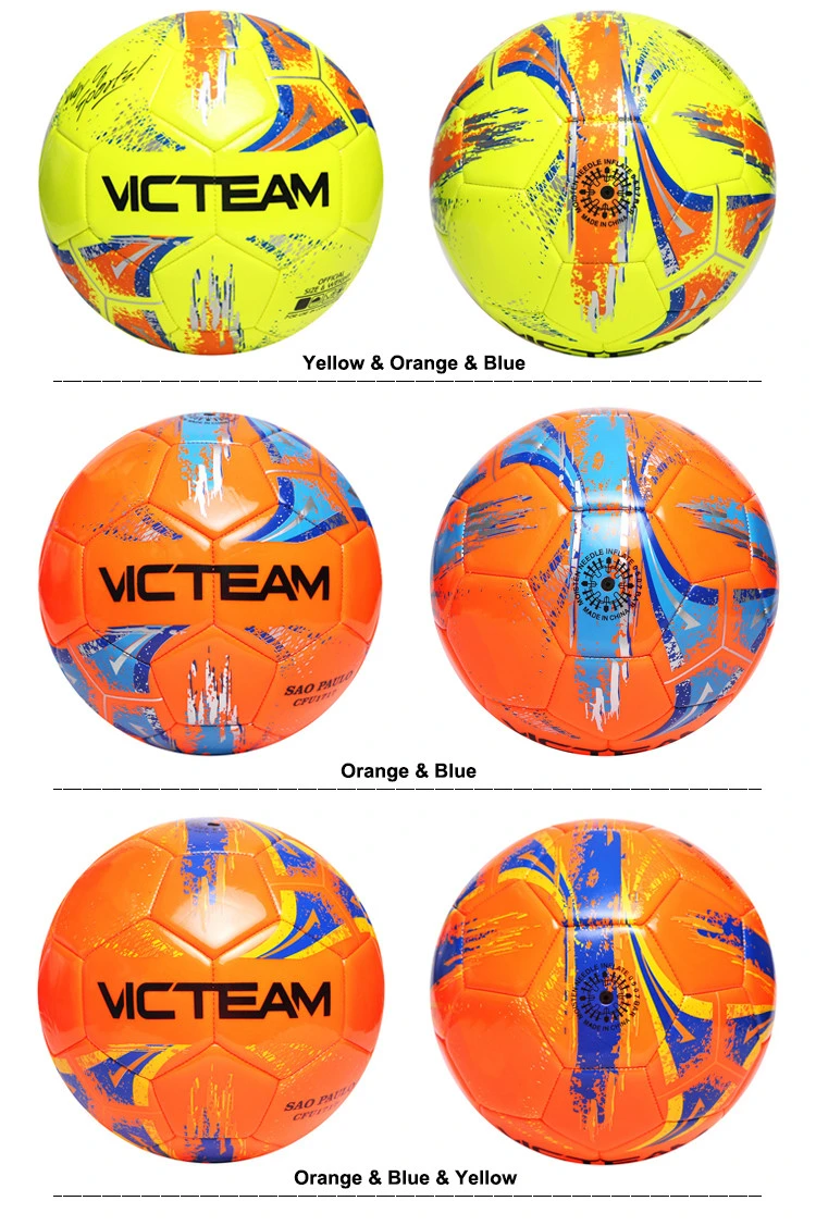 Cheap Vibrant Color Machine Stitched Futsal Ball