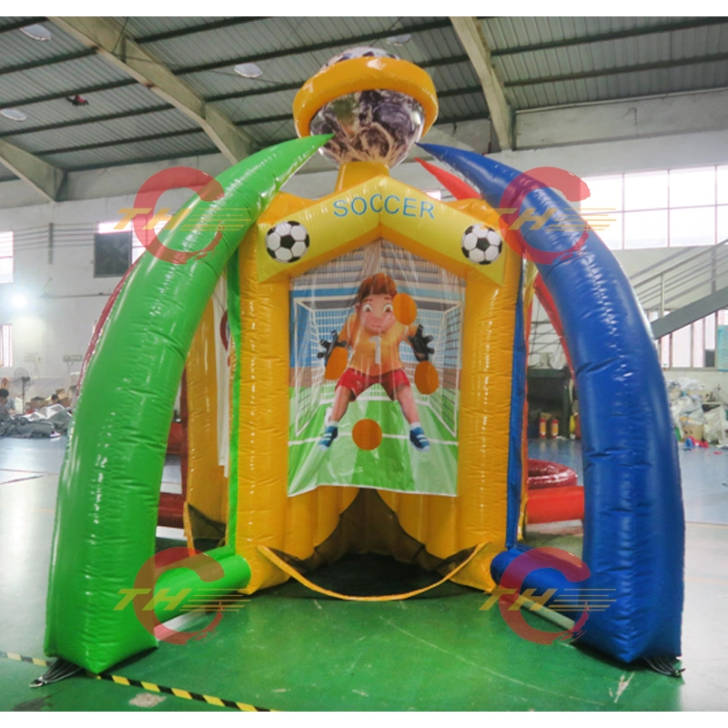 Durable 5 in 1 Inflatable Carnival Game Inflatable Soccer Carnival