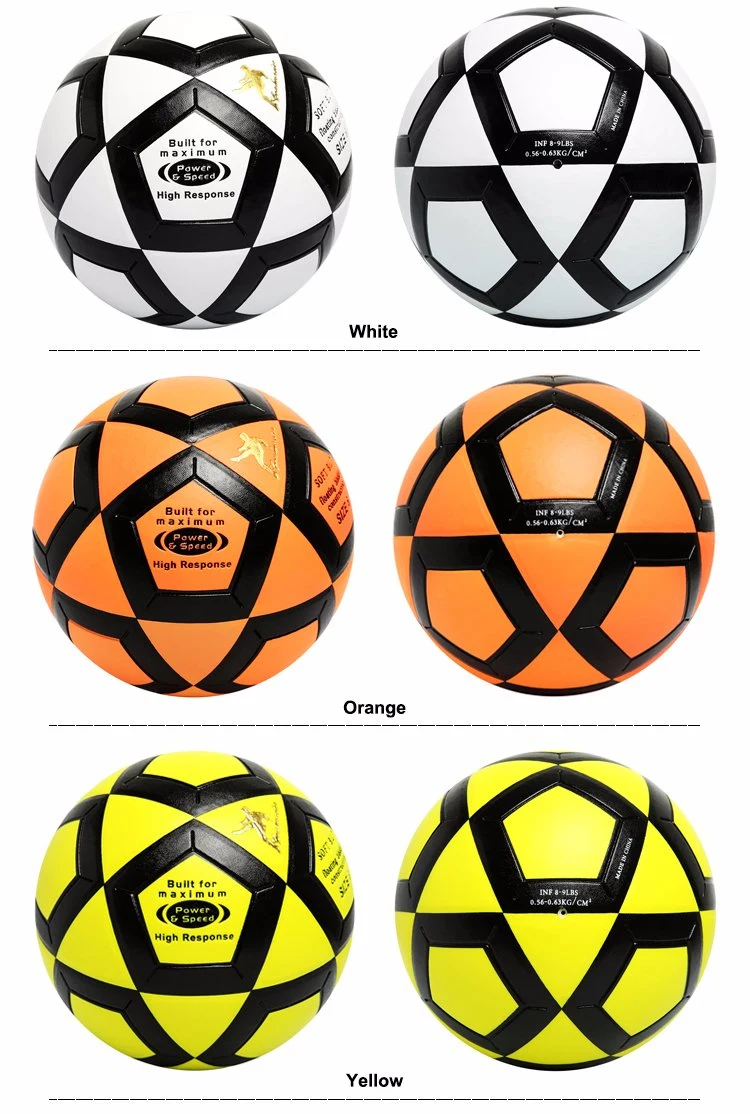 New Design Custom Printed Logo Drill Soccer Ball