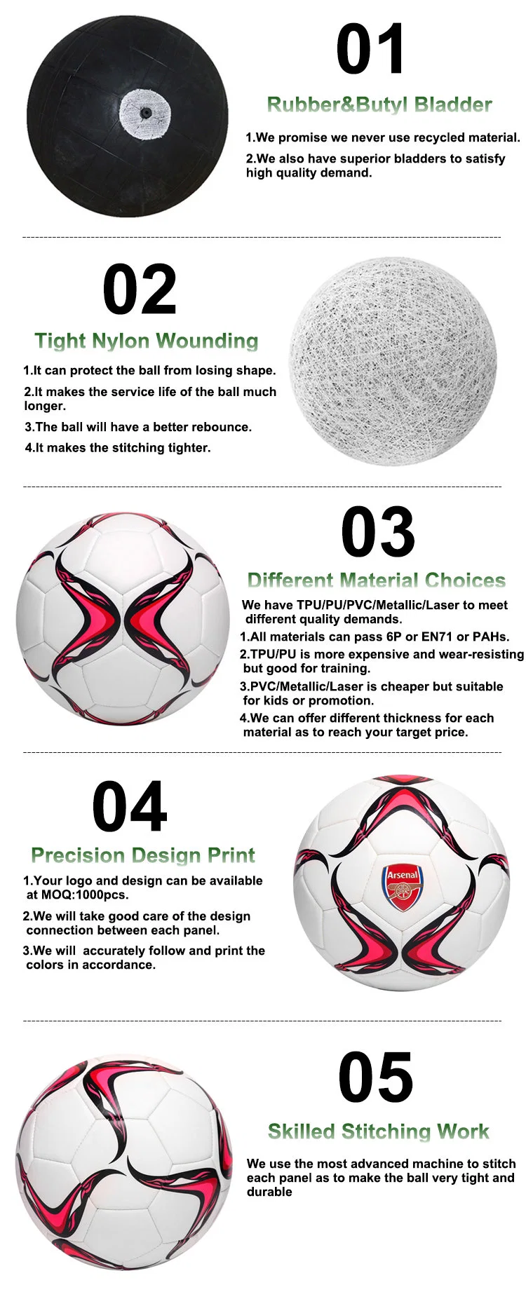 International Standard Deflatable Club Soccer Ball