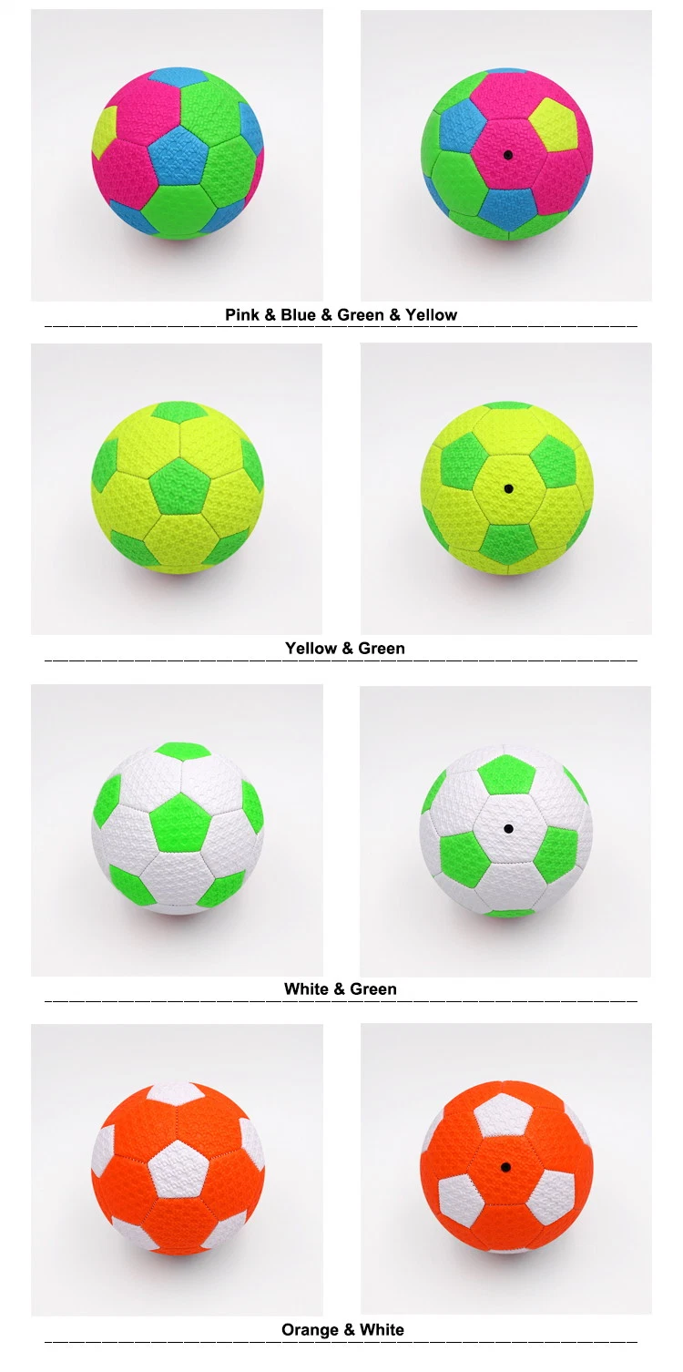 Colorful Small Size 1 2 3 PVC Trophy Soccer Ball