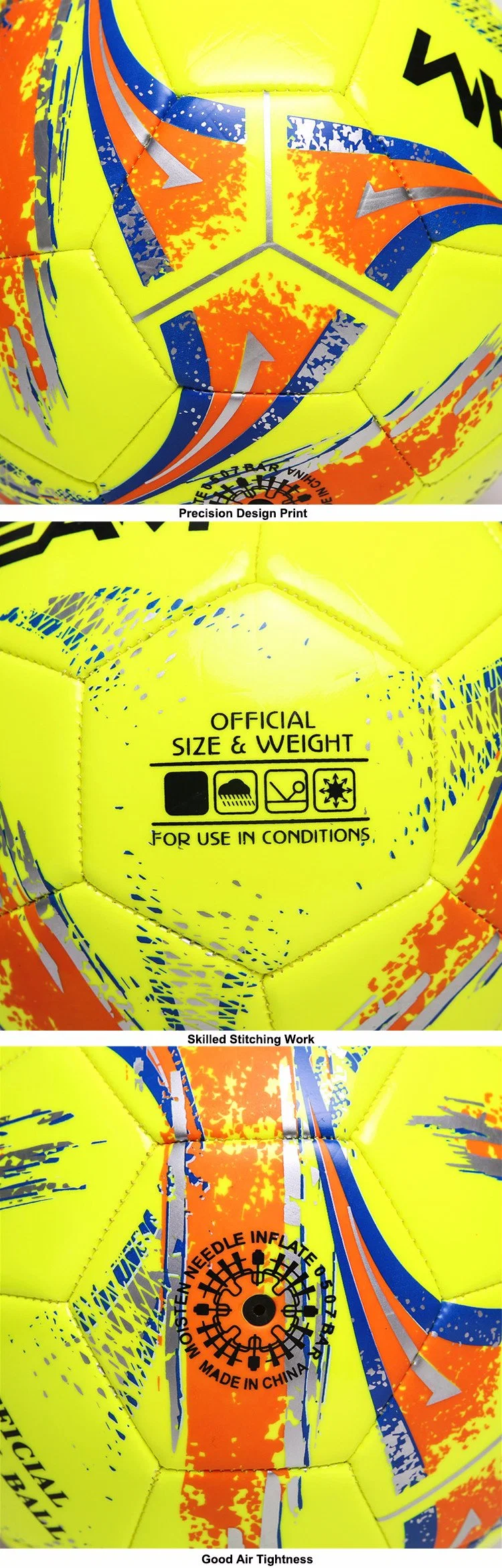 High-Gloss Official Size 5 TPU Training Football