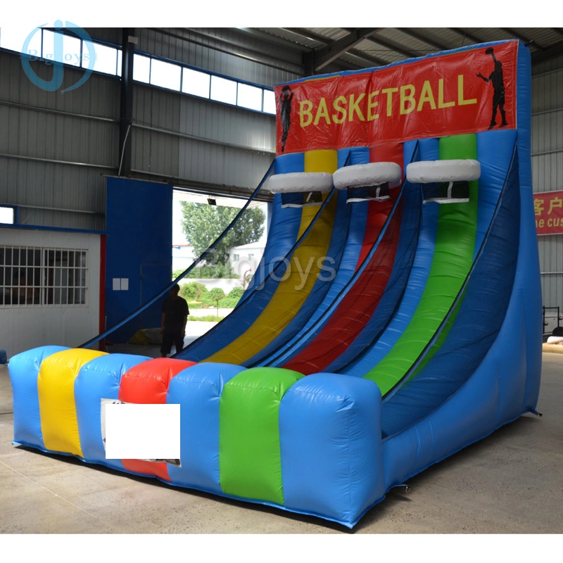 Inflatable Basketball Sport Games Inflatable Basketball Connect 3 Carnival Game for Party