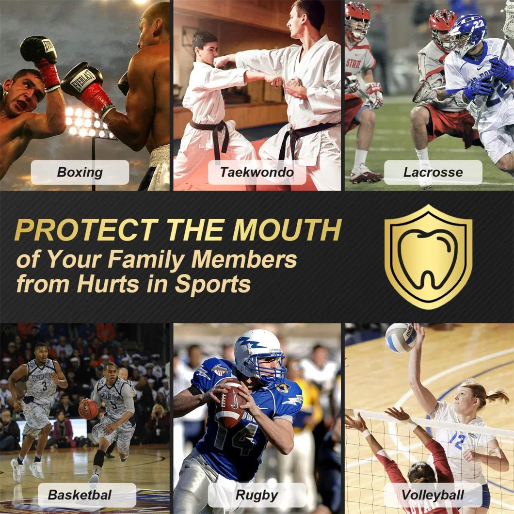 Silicone Mouthguard for Boxing Football Hockey Karate Basketball