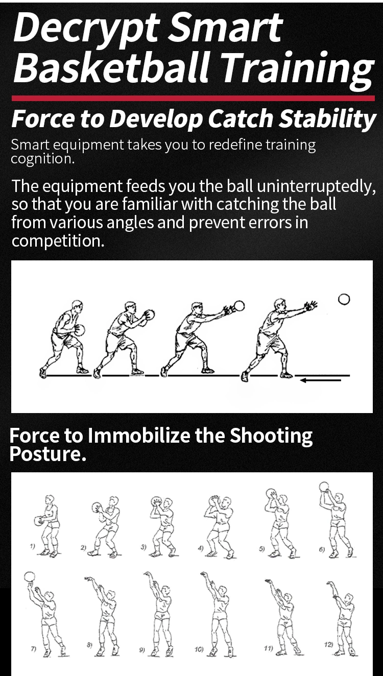 Siboasi Basketball Training Equipment Basketball Machine K2101