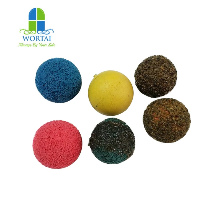 China Supply Concrete Pipe High Pressure Rubber Sponge Cleaning Ball