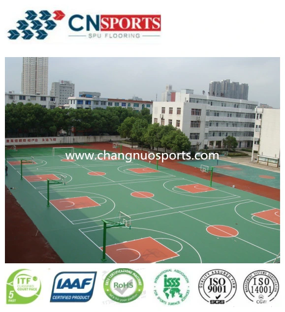 Indoor/Outdoor Rubber Flooring Multipurpose Sport Court Gym Floor