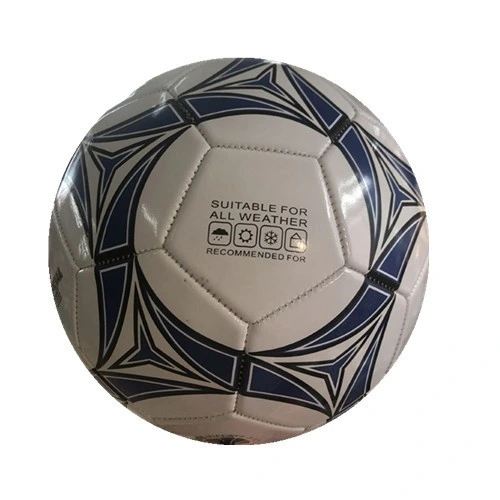 Official Size Printed Football PVC Leather Soccer Ball