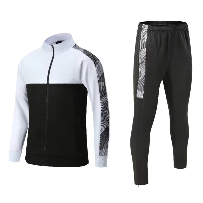 Personalized Custom Logo Football Tracksuit High Quality Printing Couple Jogging Tracksuit