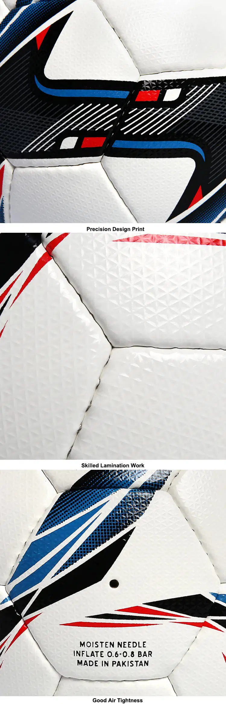 New Official Size 3 4 5 Custom Match Soccer Ball