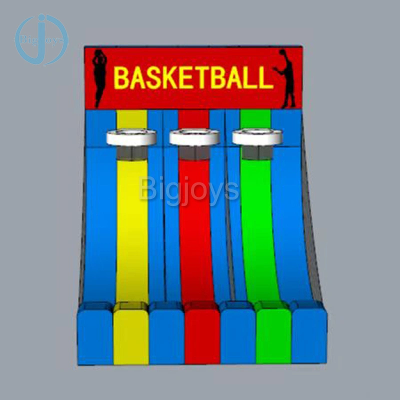 Inflatable Basketball Sport Games Inflatable Basketball Connect 3 Carnival Game for Party