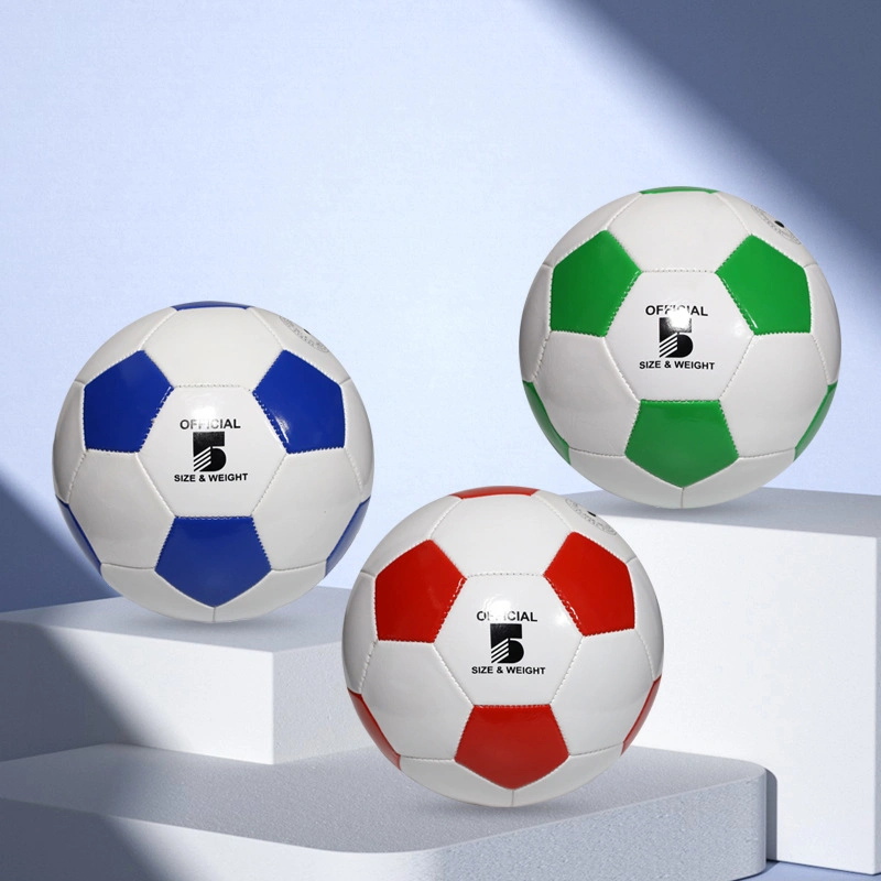 PVC Soccer Ball 3#/4#/5# with Custom Logo Training Football