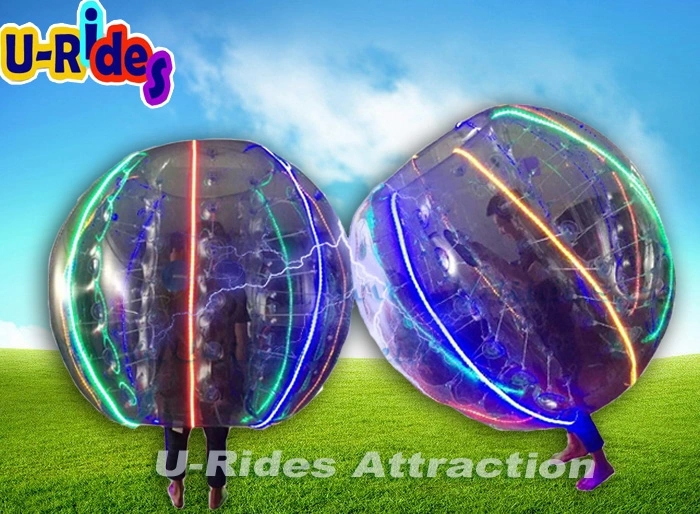 2015 New Design Cool Shine Fun LED Bumper Ball