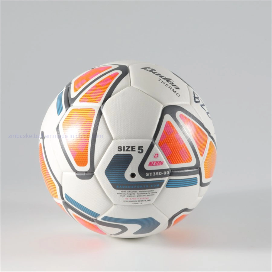 Personalized Logo and Size PU Football Official Game PVC TPU Soccer Ball