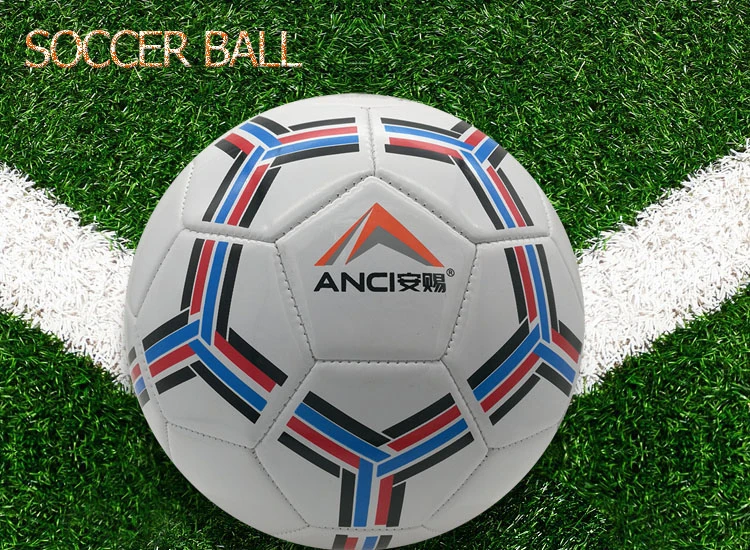 Factory New Pattern Size 5 PU Training Soccer Ball