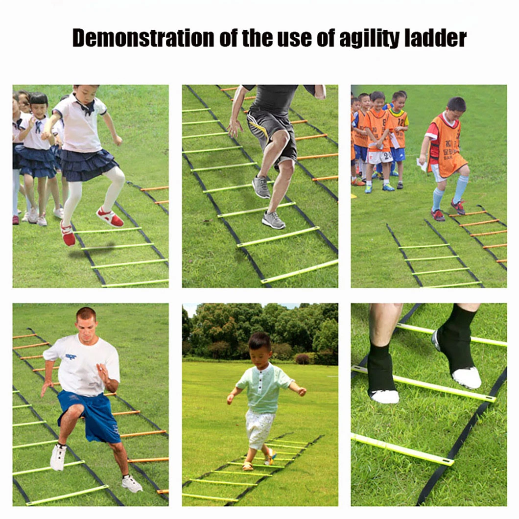 Economic Professional Agility Ladder Set Football Cones Speed Soccer Training Equipment with Bag