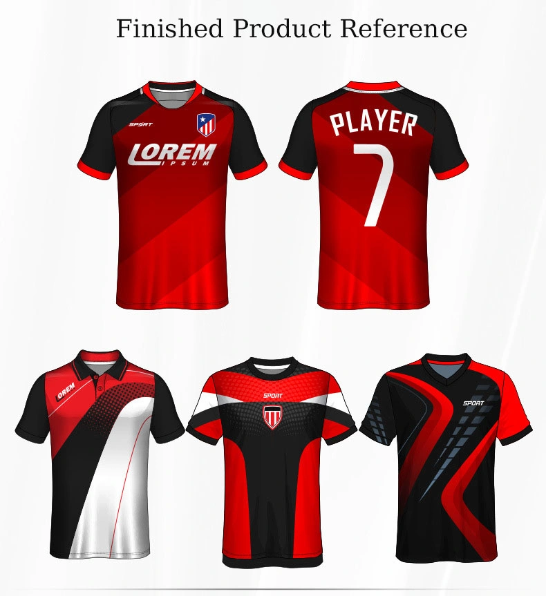 Hiworld Men&prime;s Football Uniform Set Adult Sports Training Team Uniform High Quality Football Clothing Personalized Customization