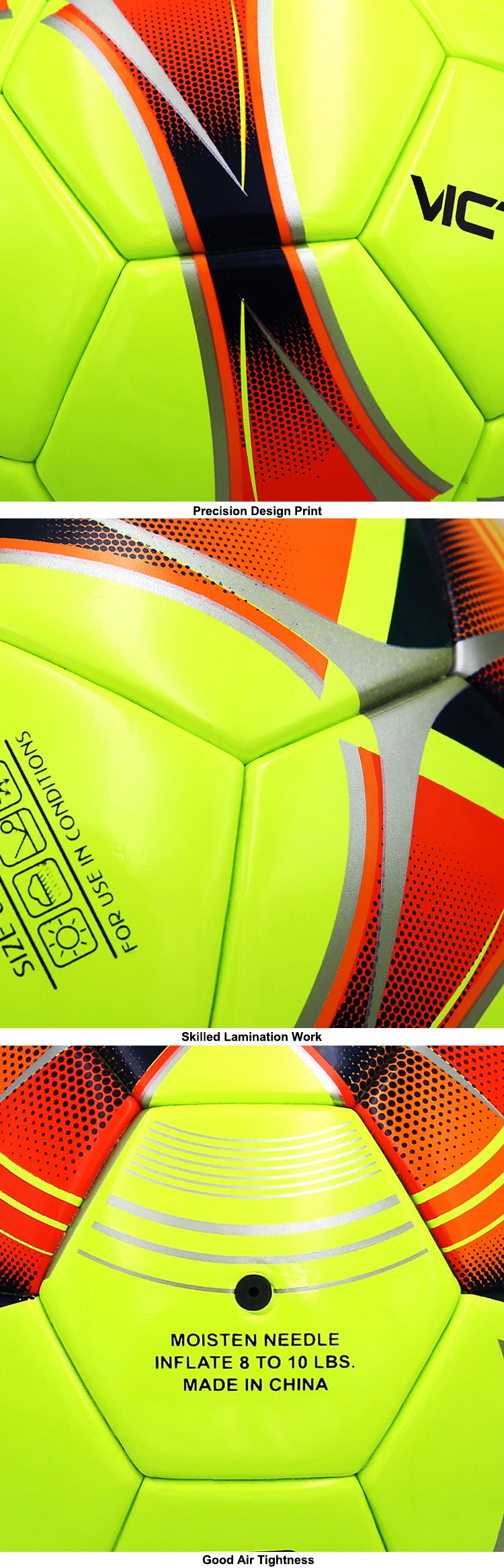 Entrenamiento PU Leather Size 4 Indoor Soccer Ball