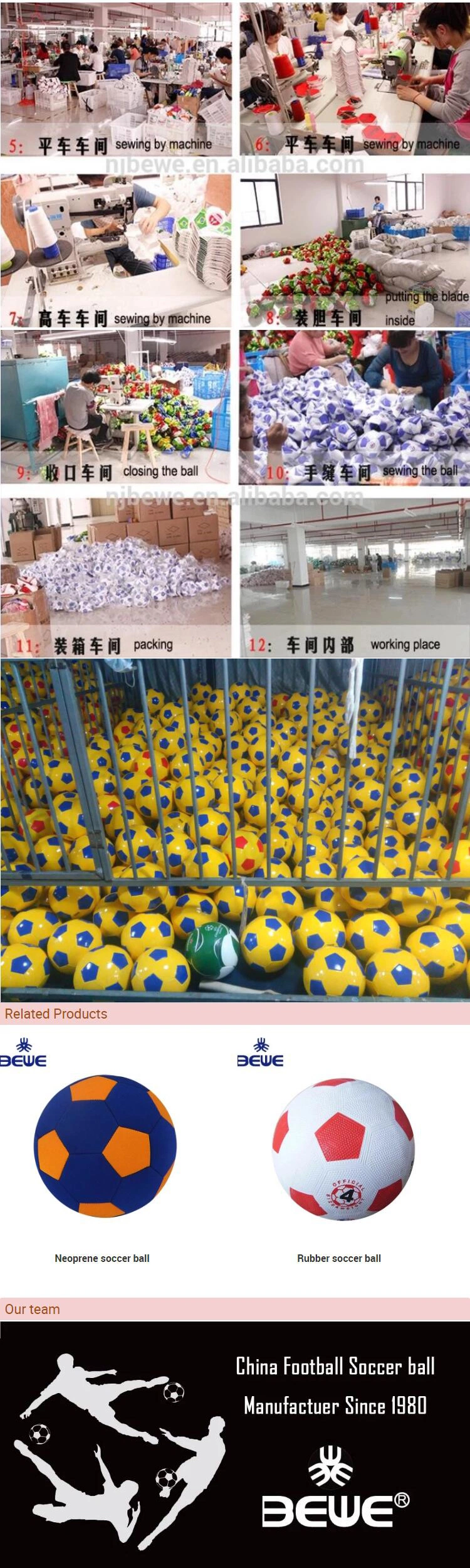 Sedex Audit Factory Good Quality PVC Leather Machine Stitched Custom Logo 320-420g Weight Cheap Wholesale OEM Soccer Ball for Promotion