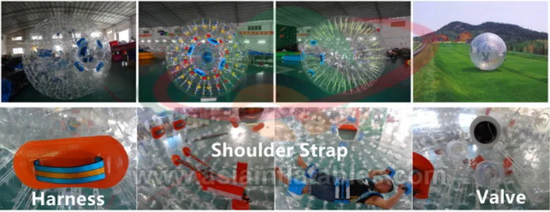 1.2 M Transparent Body Zorbing for Kids