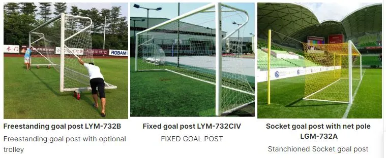 Goal Frames Team Sports Soccer Aluminum Soccer Goal Doors