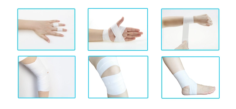 CE ISO Certified 100% Cotton Bandage Athletic Sports Tape