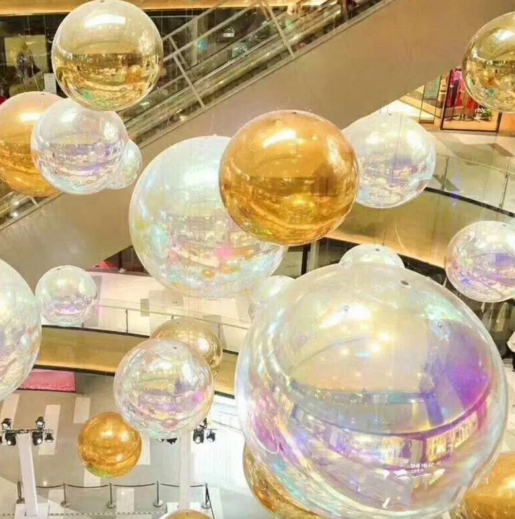 Customized Color Inflatable Mirror Ball PVC Show Ball Mirror Ball