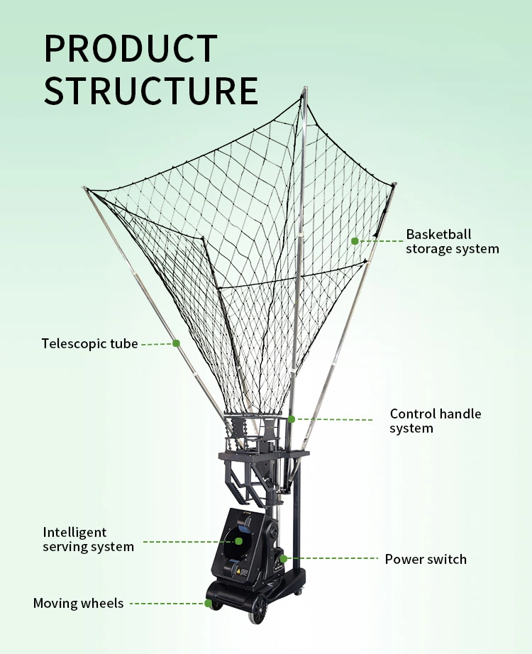 Factory Price in Big Discount K1800 Basketball Shooting Machine Using for Training and Matching with Multi-Function