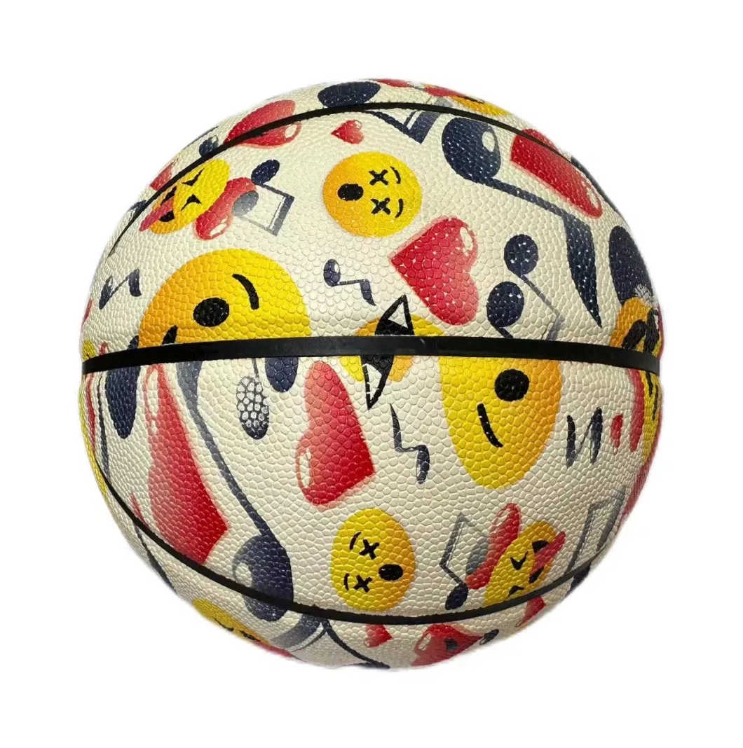 Custom Made Promotional Bulk Rubber Basketball Outdoor Size 5 Customize Ball Basketball