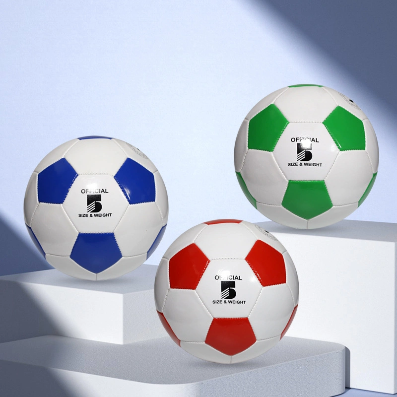 High Quality PVC PU Soccer Ball Standard Size 5 Custom Logo