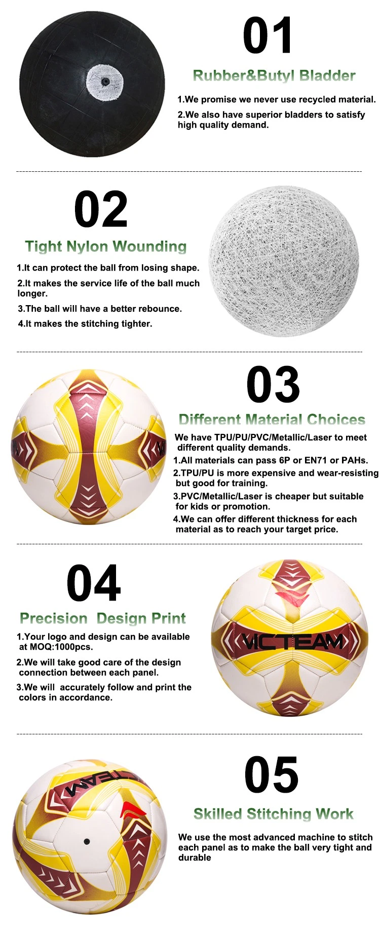 Longevity Custom Machine Stitched TPU Soccer Ball