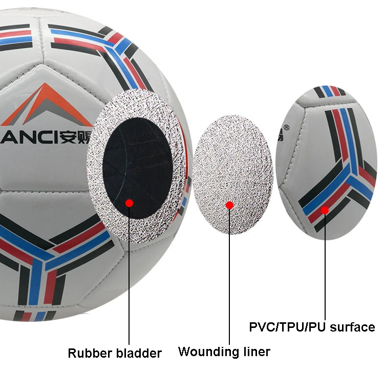 Factory New Pattern Size 5 PU Training Soccer Ball