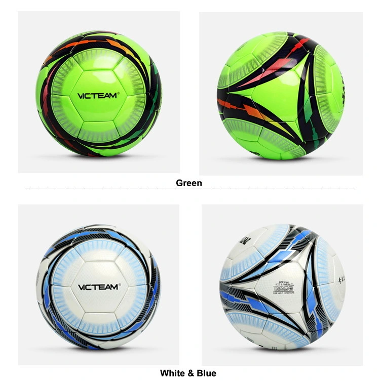 All-Weather Size 5 4 PU Leather Match Soccer Ball