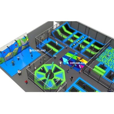Trampolini commerciali di divertimento in vendita, esercizio Mini Bungee Jumping Trampolini interni