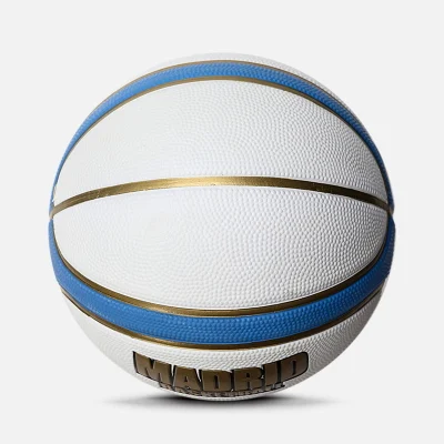 Commercio all&prime;ingrosso di carta personalizzata ufficiale misura 7 Pallacanestro in gomma per promozione