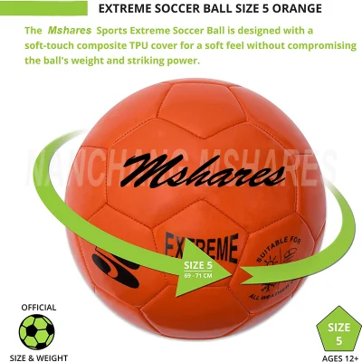 Produzione industriale Palline sportive in pelle artificiale da allenamento Palline da calcio