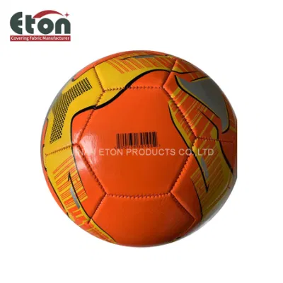 Calcio ufficiale in PVC formato 5 cucito a macchina per la promozione