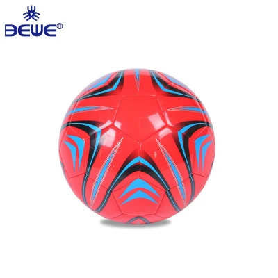 Taglia 5 pallone da calcio a basso prezzo in PVC personalizzato