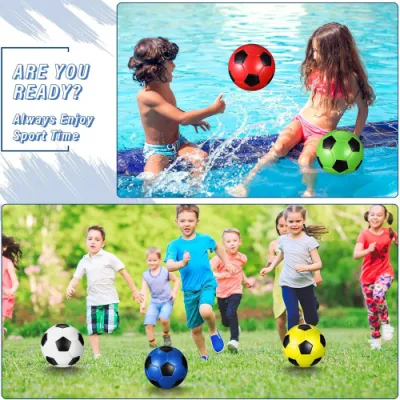 Big PU stress Football Football Football palla da calcio materiale solido per interni Palla di gioco morbida