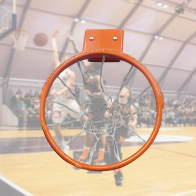 Cerchi da basket interni ed esterni tasche standard in grassetto a rete per basket