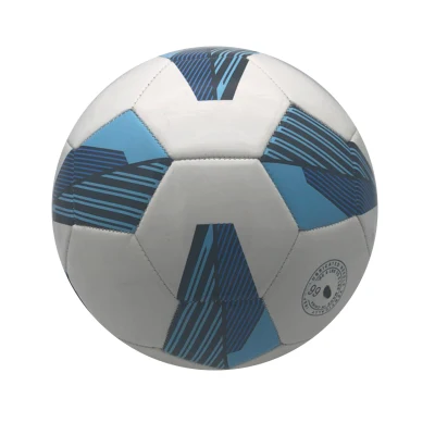 Calcio promozionale misura 3 4 5 macchina in pelle PVC cucita Pallone da calcio