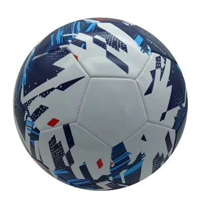 Commercio all&prime;ingrosso palla da calcio PVC pelle misura 5 macchina cucita Calcio