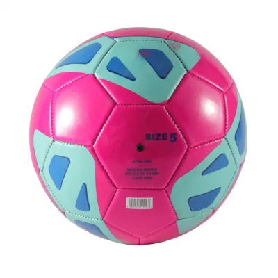 Commercio all&prime;ingrosso PVC cucito a macchina Calcio e palla da calcio con logo personalizzato