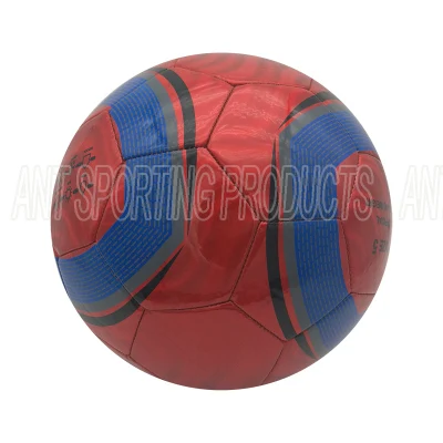 Calcio ufficiale del materiale laser rosso misura 5