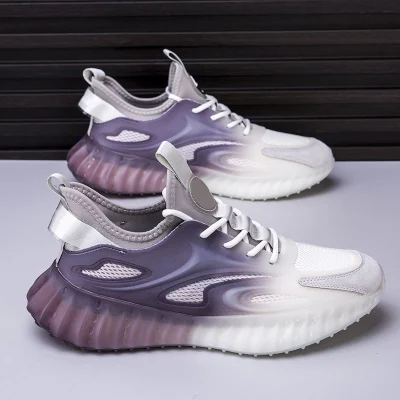 Scarpe da basket in maglia da atleta Abit Breathable Fitness stile da passeggio alla moda