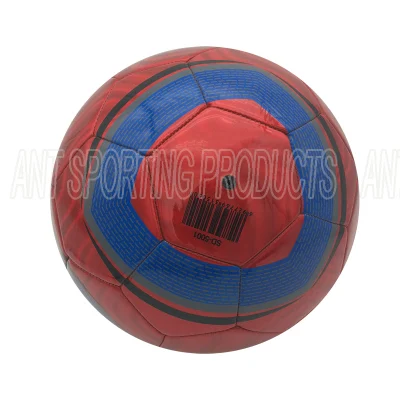Calcio ufficiale del materiale laser rosso misura 5