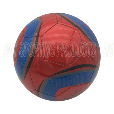 Calcio ufficiale del materiale laser rosso misura 5