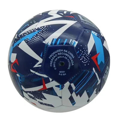 Commercio all&prime;ingrosso palla da calcio PVC pelle misura 5 macchina cucita Calcio