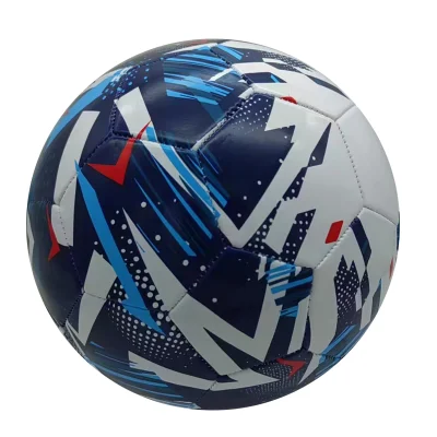 Commercio all&prime;ingrosso palla da calcio PVC pelle misura 5 macchina cucita Calcio